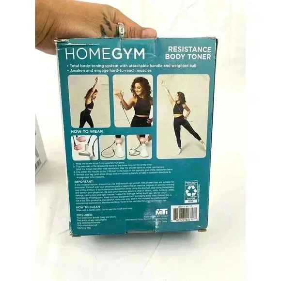2 PC Workout Home Resistance Body Toner Sauna Suit L/XL NEW - Picture 7 of 7